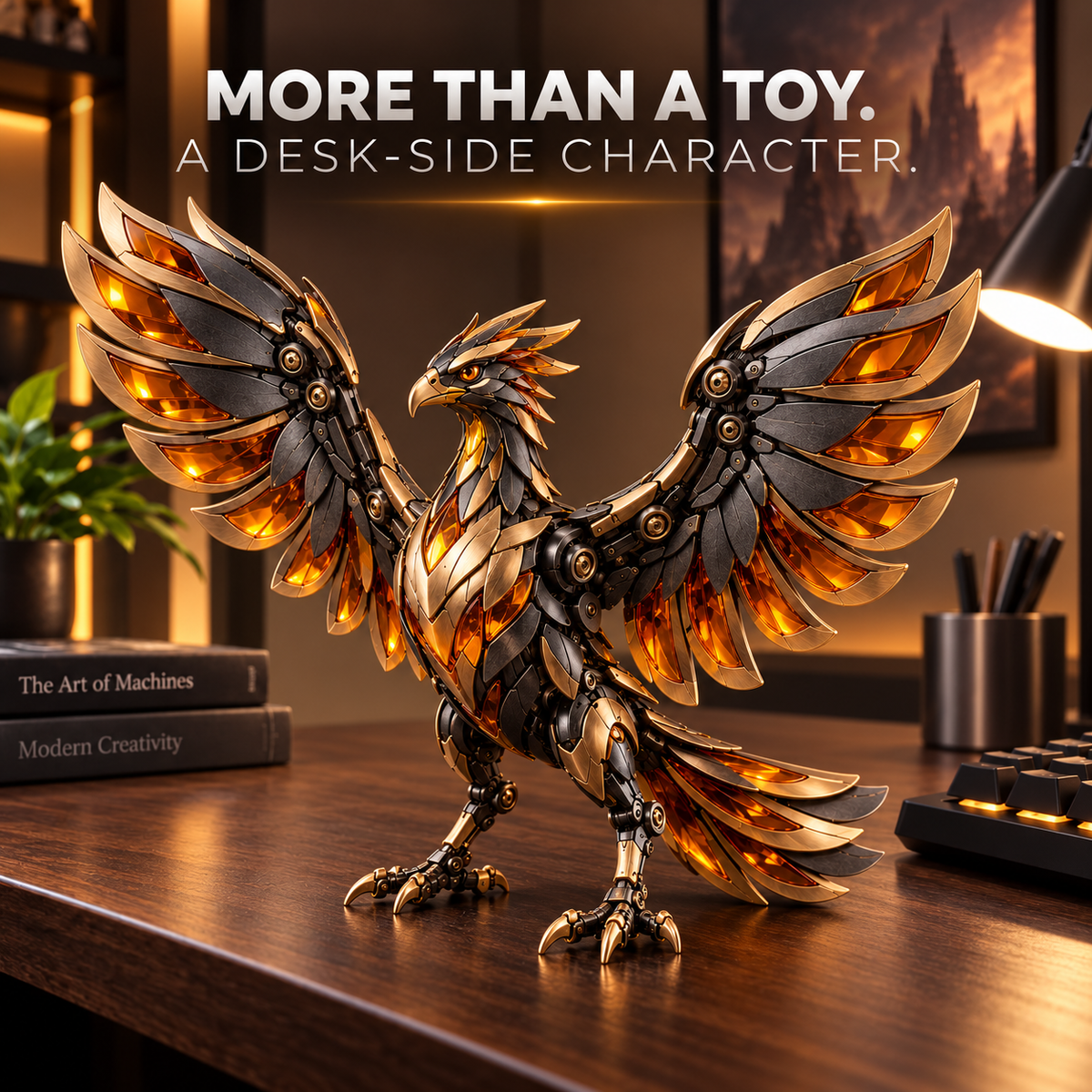 ๐ฅ๐ฅ Phoenixmorph โ Egg To Phoenix Transforming Mechanical Figure