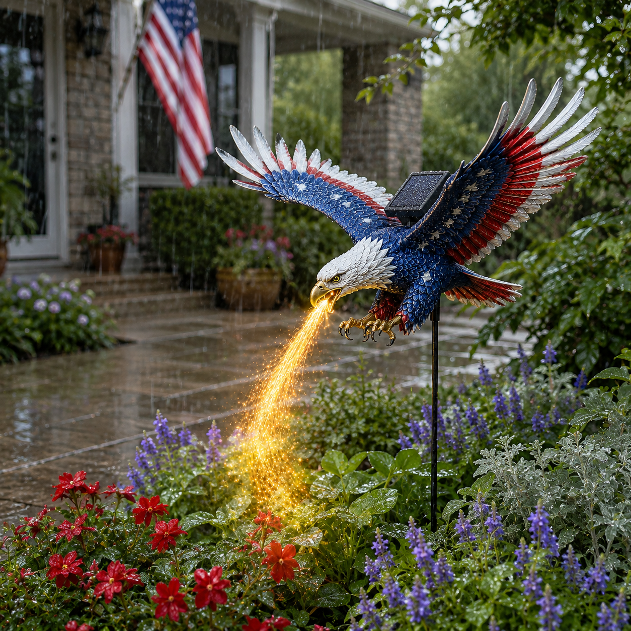 š„š¦
Freedom Eagle Solar Garden Light