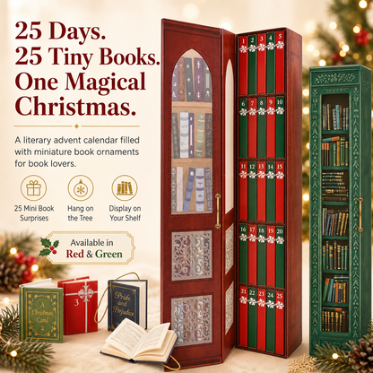 📚 25-Day Mini Book Advent Calendar – A Book Lover's Christmas Countdown!!!