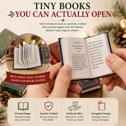 📚 25-Day Mini Book Advent Calendar – A Book Lover's Christmas Countdown!!!