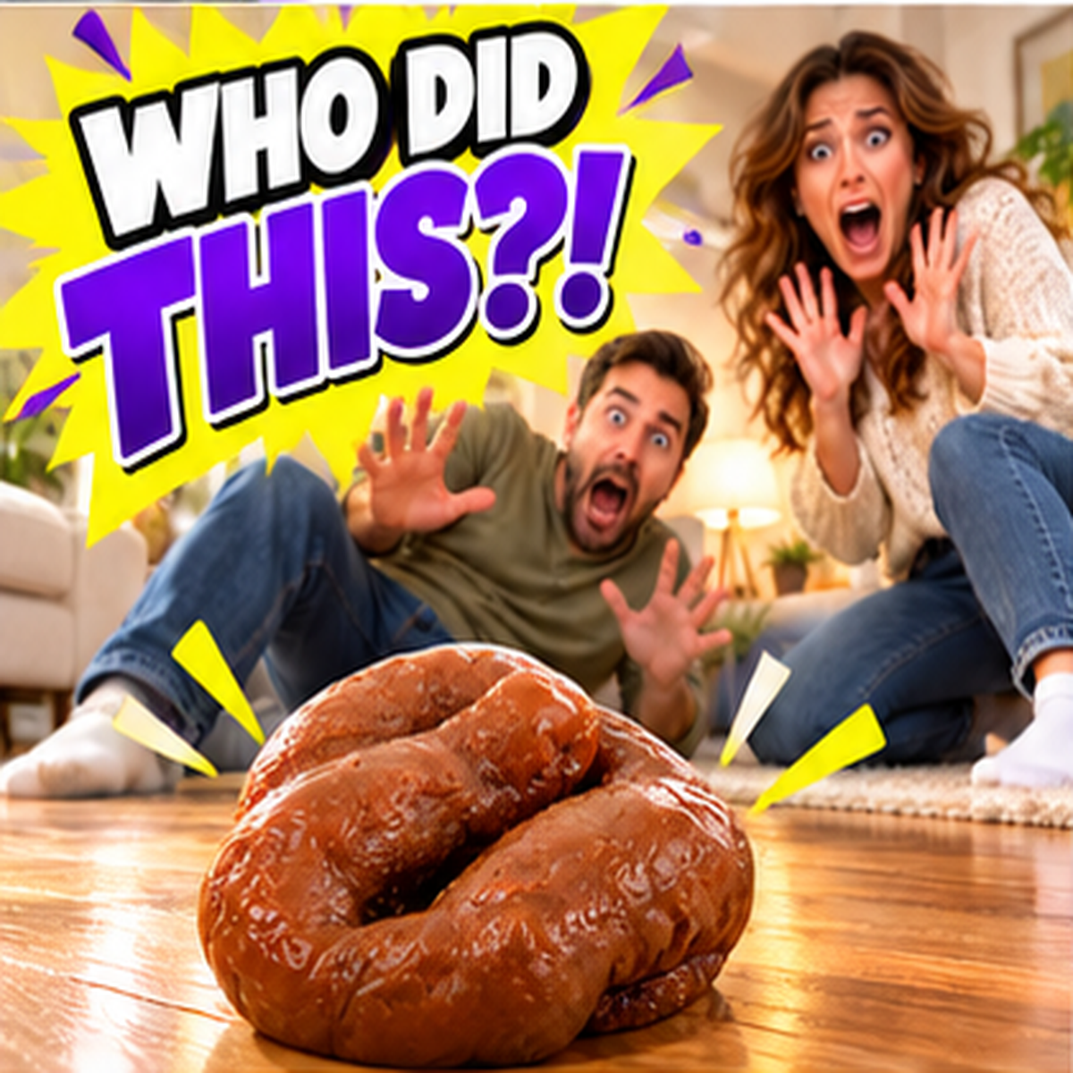 🔥 Limited-Time 49% OFF –💩 7-Piece Realistic Fake Poop Prank Set 🎁 Hilarious Gag Gift for Dad, Friends & Family