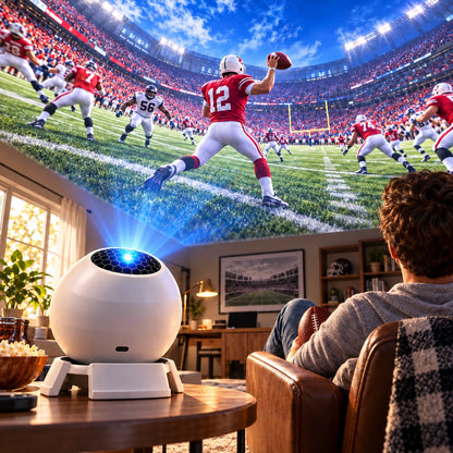 ✨🏈Football Game Day Projector for an Immersive Stadium Experience