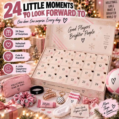 🏐 50% OFF Volleyball Advent Calendar 🎄 24 Days Of Christmas Surprises For Volleyball Lovers