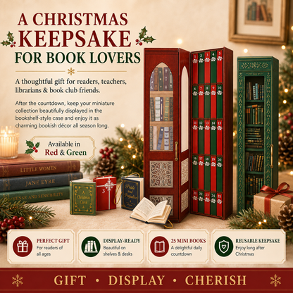 📚 25-Day Mini Book Advent Calendar – A Book Lover's Christmas Countdown!!!