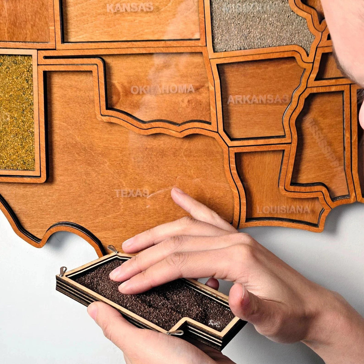 🗺️ Personalized USA Travel Memory Map ✨ Collect Memories, One State at a Time
