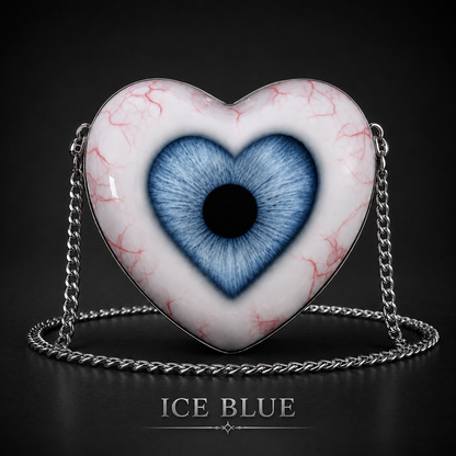 🖤Gothic Heart Eye Statement Crossbody Bag