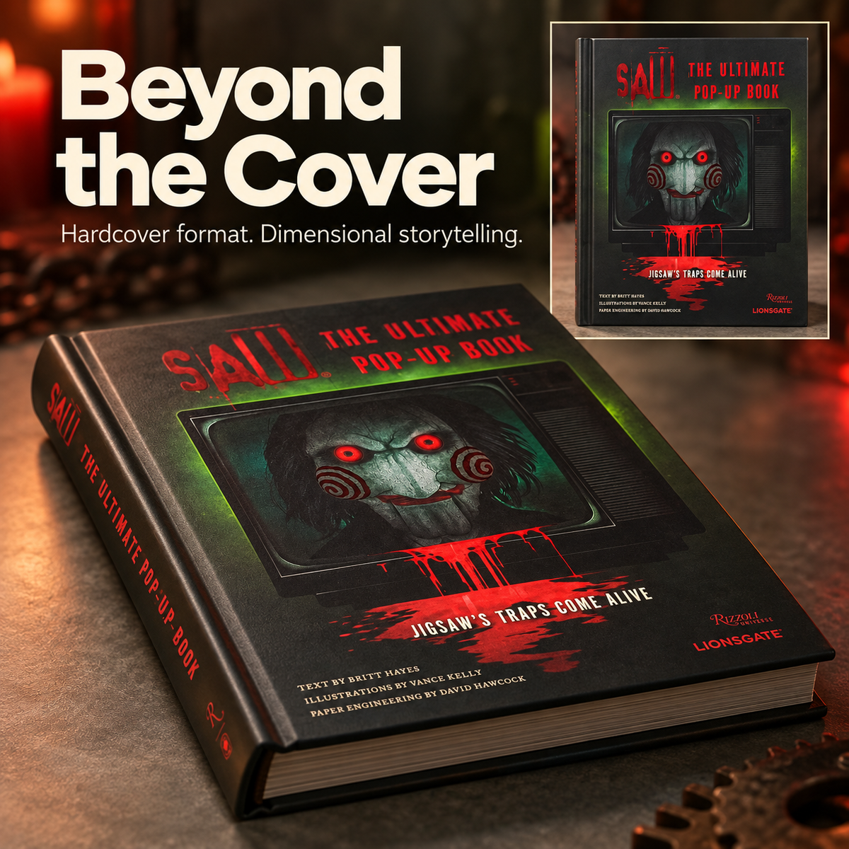 Saw: The Ultimate Pop-Up Book: Jigsaw's Traps Come Alive