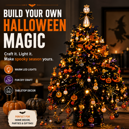🎄✨ DIY Beaded Christmas Tree Kit – Create Your Own Holiday Decor