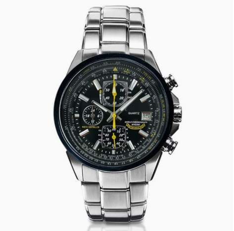 ⌚ Swiss Pilot Watch｜Authentic Swiss‑handcrafted, microscope‑calibrated movement, lifetime‑no‑replace solar movement, professional 20ATM waterproof 💧