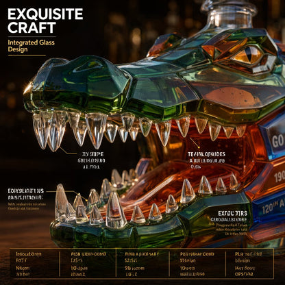 🐊 120th Anniversary Crocodile Decanter