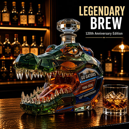 🐊 120th Anniversary Crocodile Decanter