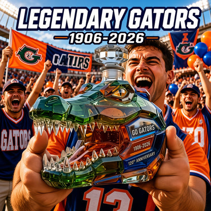 🐊 120th Anniversary Crocodile Decanter