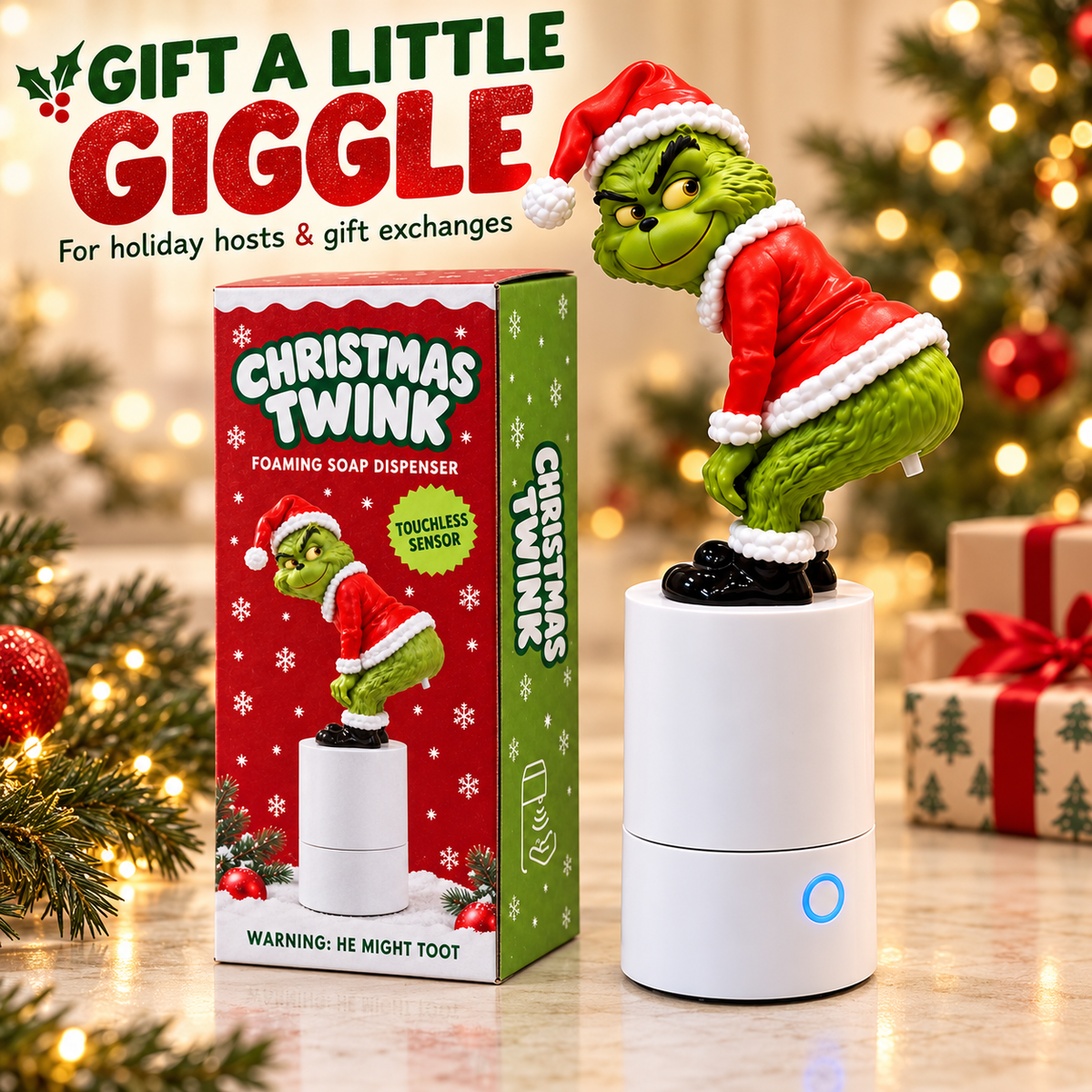 💨The Christmas Soap Dispenser That Toots✨