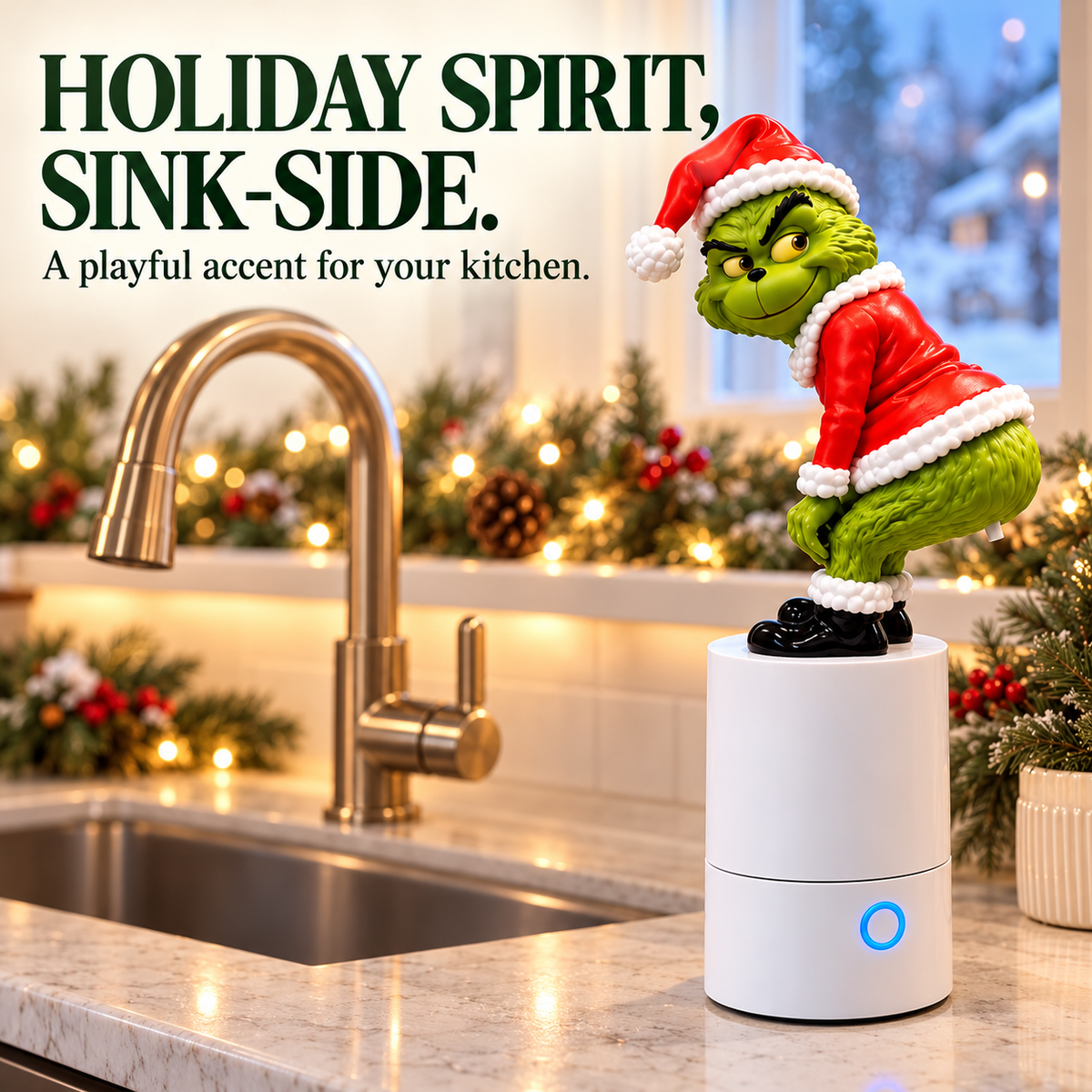 💨The Christmas Soap Dispenser That Toots✨