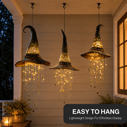 ✨50% OFF TODAY🎃 Lighted Witch Hat Hanging Chime