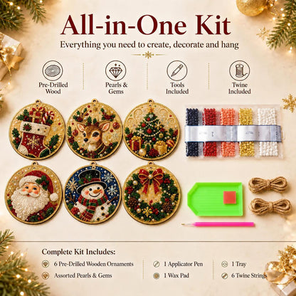 🔥Christmas Sale 50% OFF🎄 DIY Diamond Painting Ornaments Kit