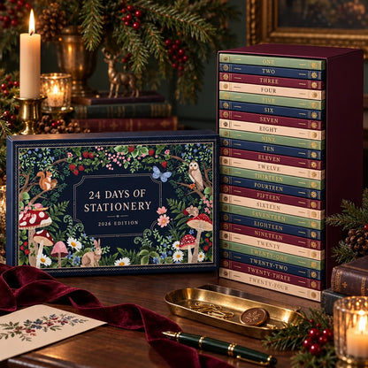 Adventskalender 2026 – Weihnachtsgeschenkset mit Schreibwaren