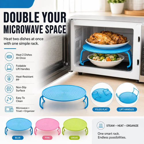 🔥LAST DAY 50% OFF - Microwave Folding Tray
