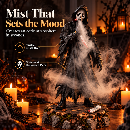 👻Ghostly Reaper Mist Humidifier – Spooky Halloween Décor with Remote 🎃
