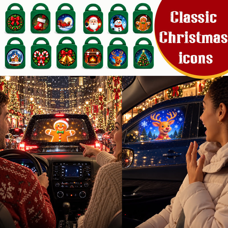 Christmas projector interchangeable slide assortment