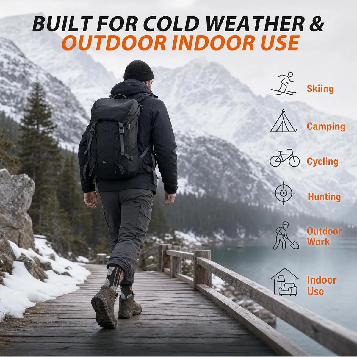 🔥 Electric Heated Socks ✨ Say Goodbye to Cold Feet!