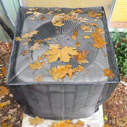 ⏳ Last day to save 49%-❄️-Heavy-Duty Mesh AC Cover – All-Season Outdoor Protection