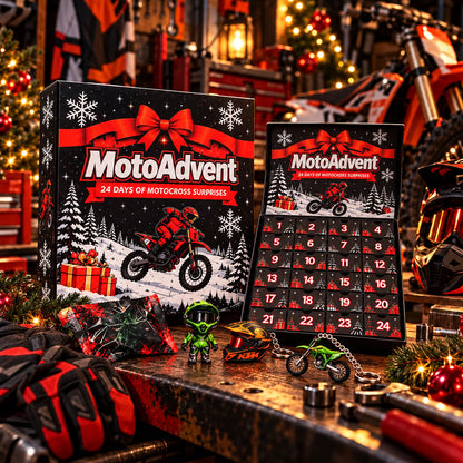 🏍️ Motocross Advent Calendar 🎄 24 Days of Dirt Bike Surprises!