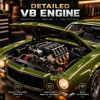 🏁 Build Your Own Classic American Muscle Car Model Kit