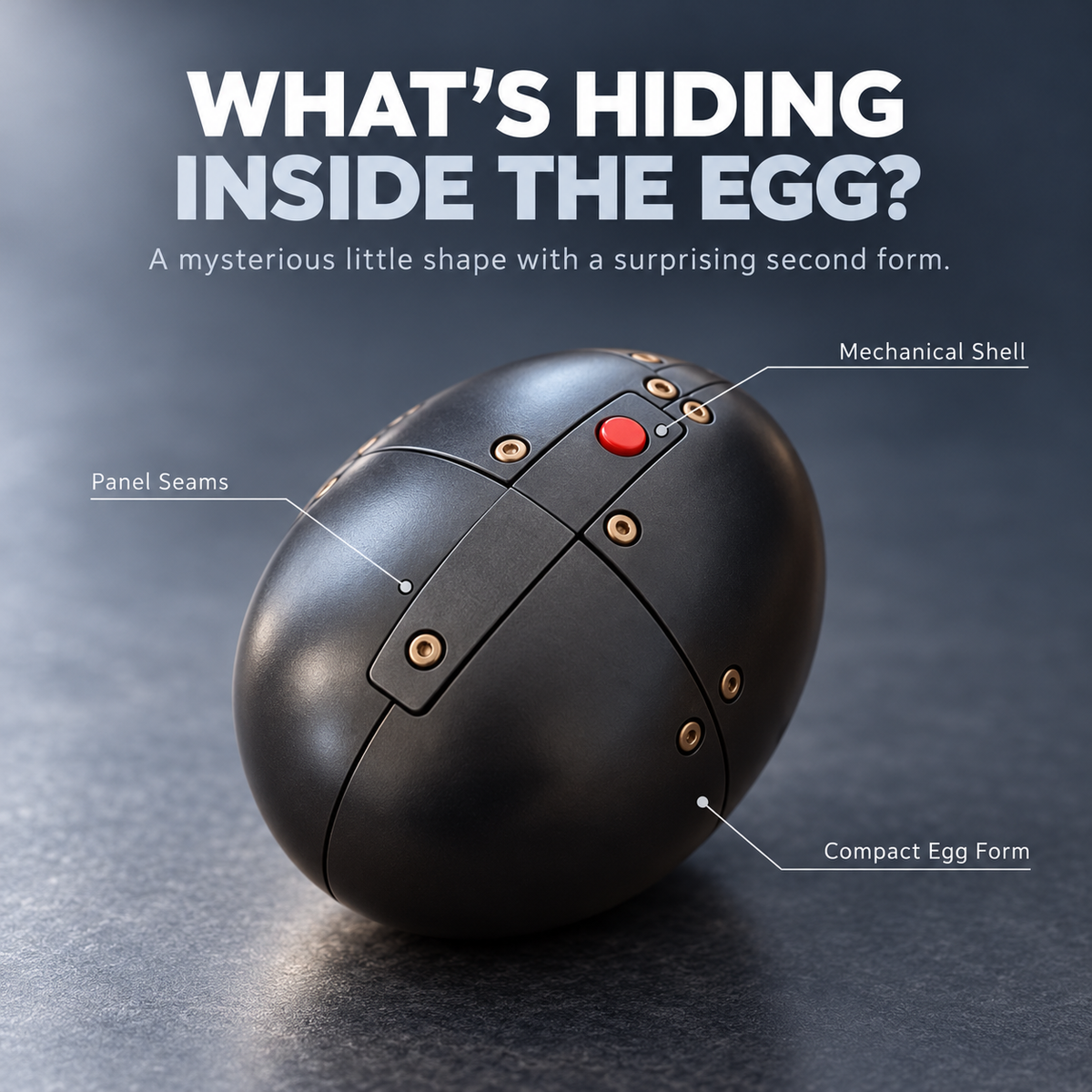 🥚🐉DragonMorph – Egg to Dragon Transforming Mechanical Toy