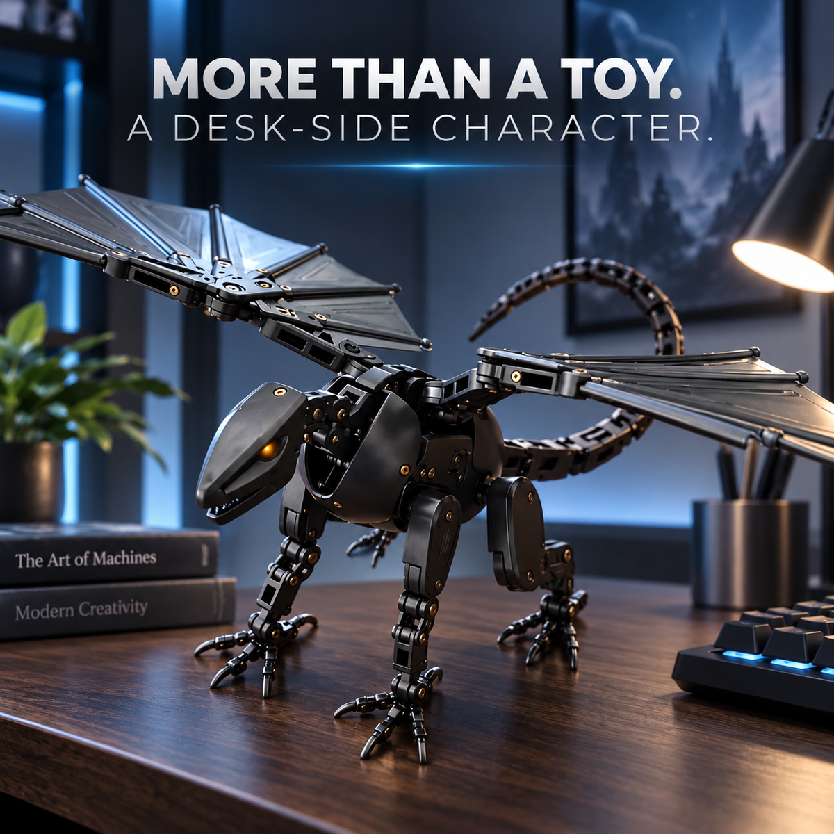 🥚🐉 DragonMorph – Egg to Dragon Transforming Mechanical Toy