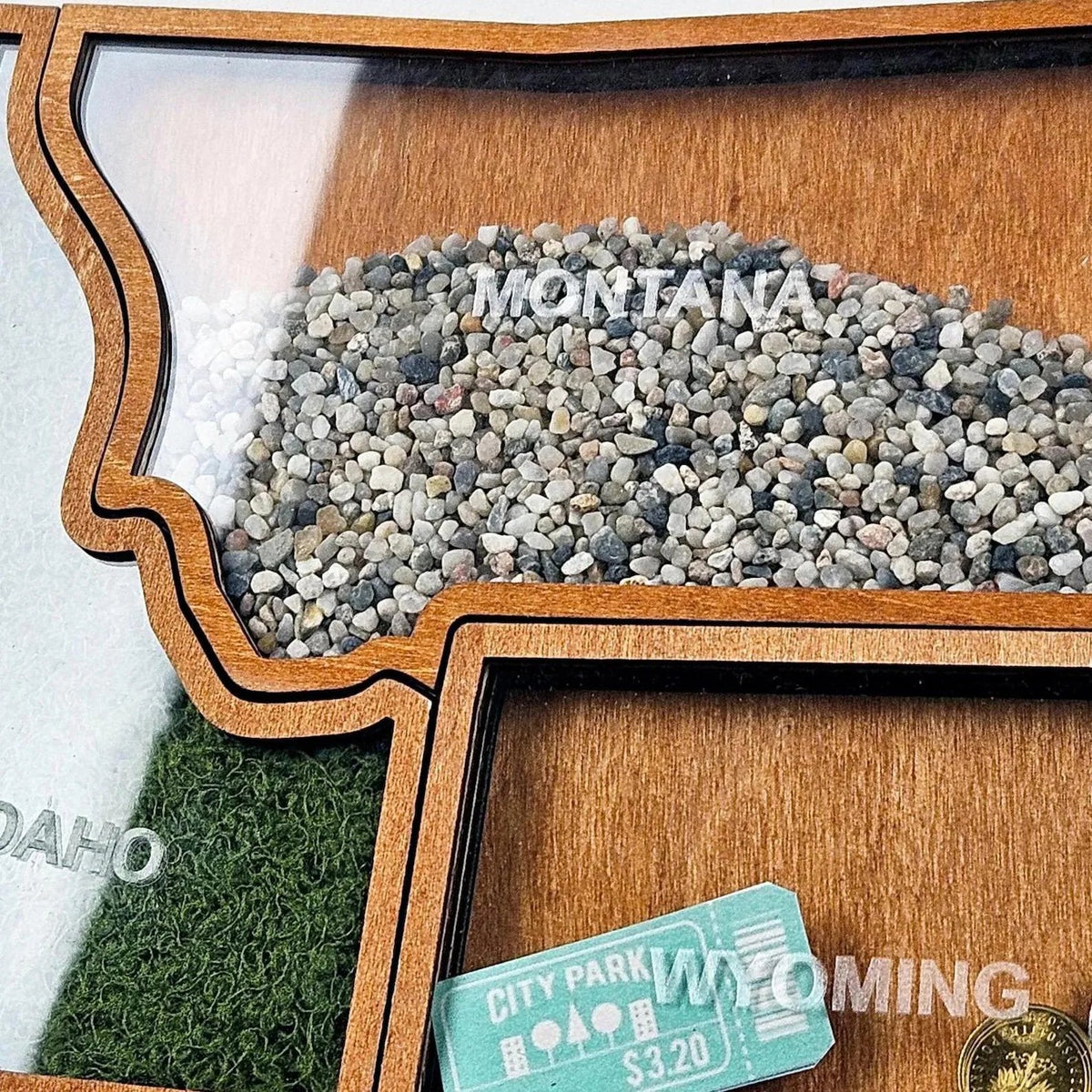 🗺️ Personalized USA Travel Memory Map ✨ Collect Memories, One State at a Time