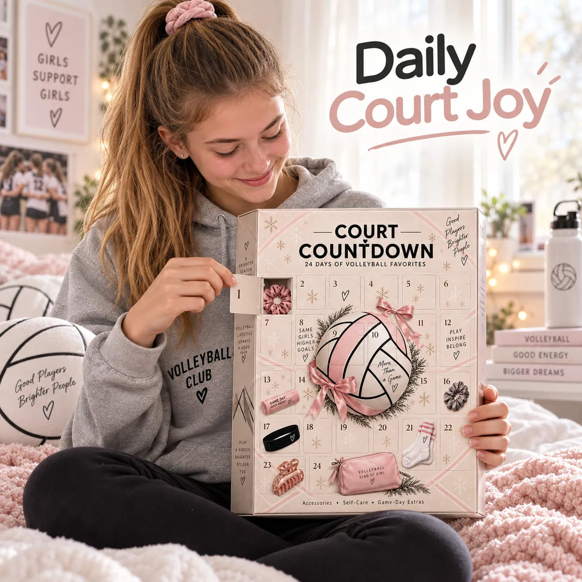 🏐 Volleyball Christmas Advent Calendar 24 Days of Surprises