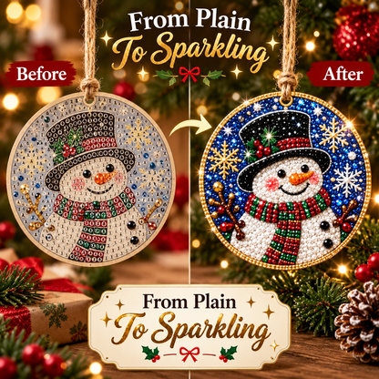 🔥Christmas Sale 50% OFF🎄 DIY Diamond Painting Ornaments Kit