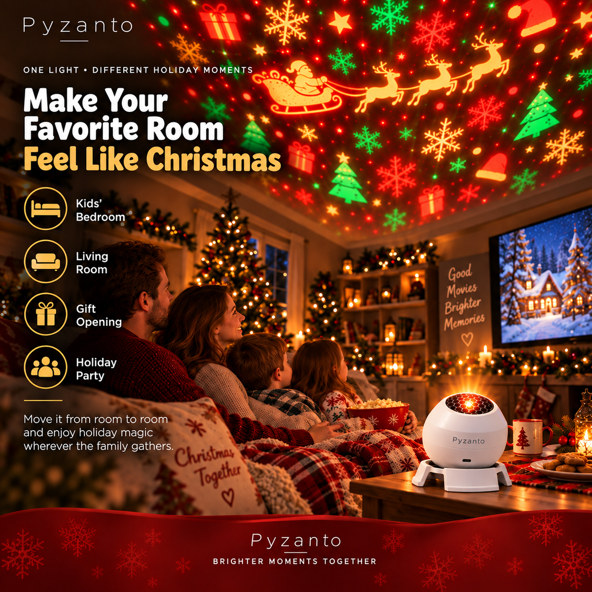 🎄 Magical Christmas Lights ✨ Light Up the Holiday Magic