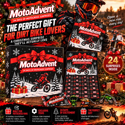 🏍️ Motocross Advent Calendar 🎄 24 Days of Dirt Bike Surprises!