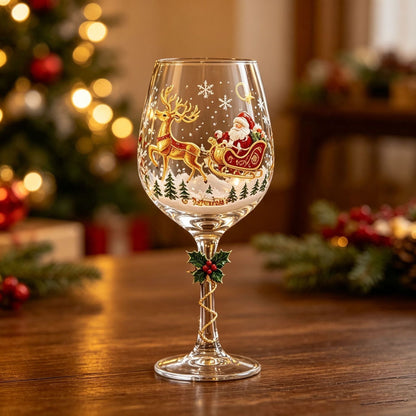 🔥Christmas Wine Glass Collection Gift Box Set
