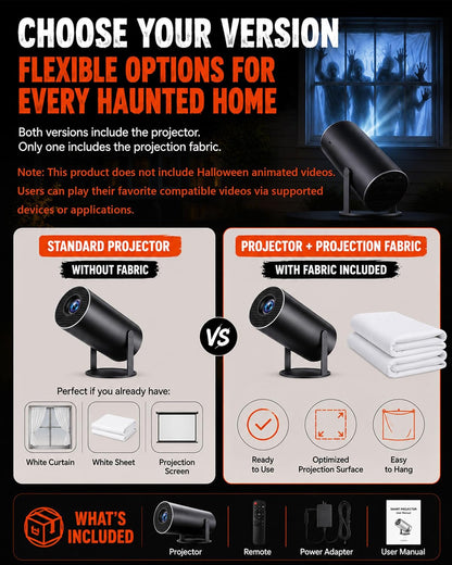 🎃 SPOOKY SALE 55% OFF💀 Halloween Window Projector