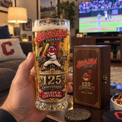 🏆 Let’s Go Tribe! 125th Anniversary Commemorative Pint Glass