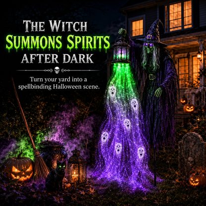 🔥 HOT SALE 50% OFF 🎁Animated Halloween Garden Light collection