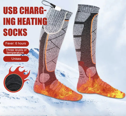 🔥 Electric Heated Socks ✨ Say Goodbye to Cold Feet!