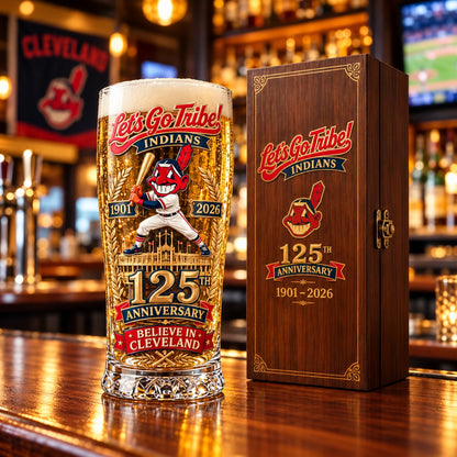 🏆 Let’s Go Tribe! 125th Anniversary Commemorative Pint Glass