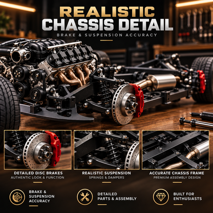 🏁 Build Your Own Classic American Muscle Car Model Kit