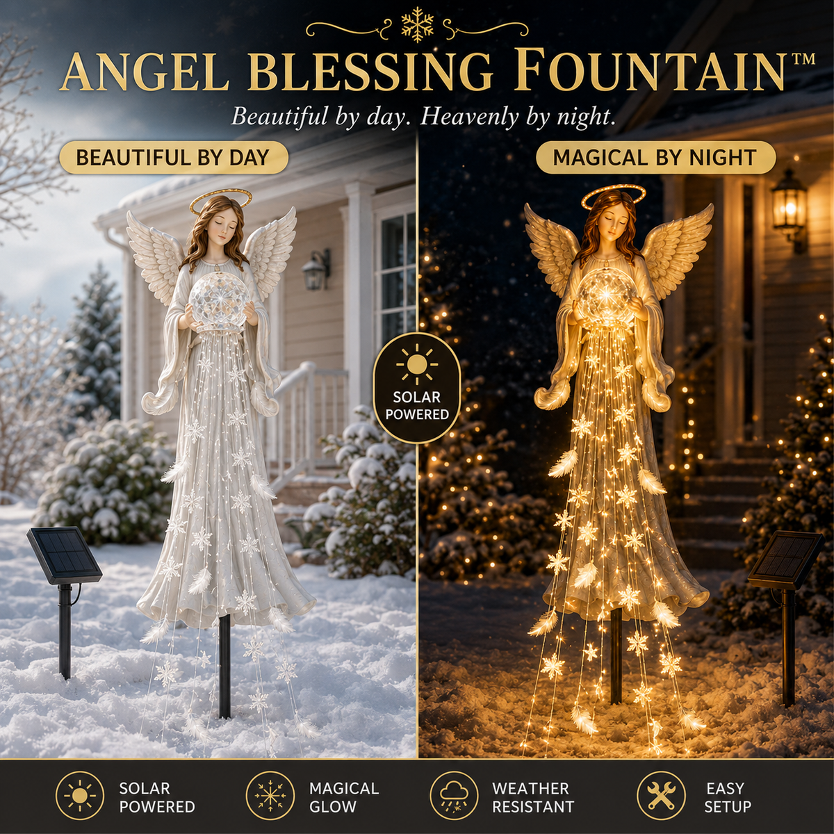 ✨ Solar Angel Remembrance Garden Light👼
