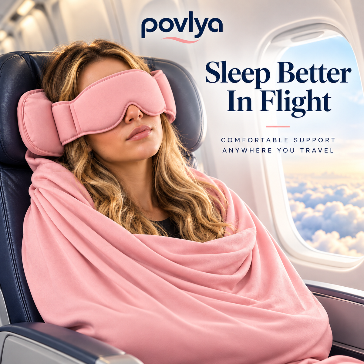 ✈️ Travel Sleep Wrap ✨ Sleep Comfortably Wherever You Go