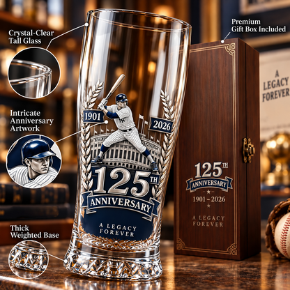 🍺 Let’s Go Tribe! 125th Anniversary Commemorative Pint Glass