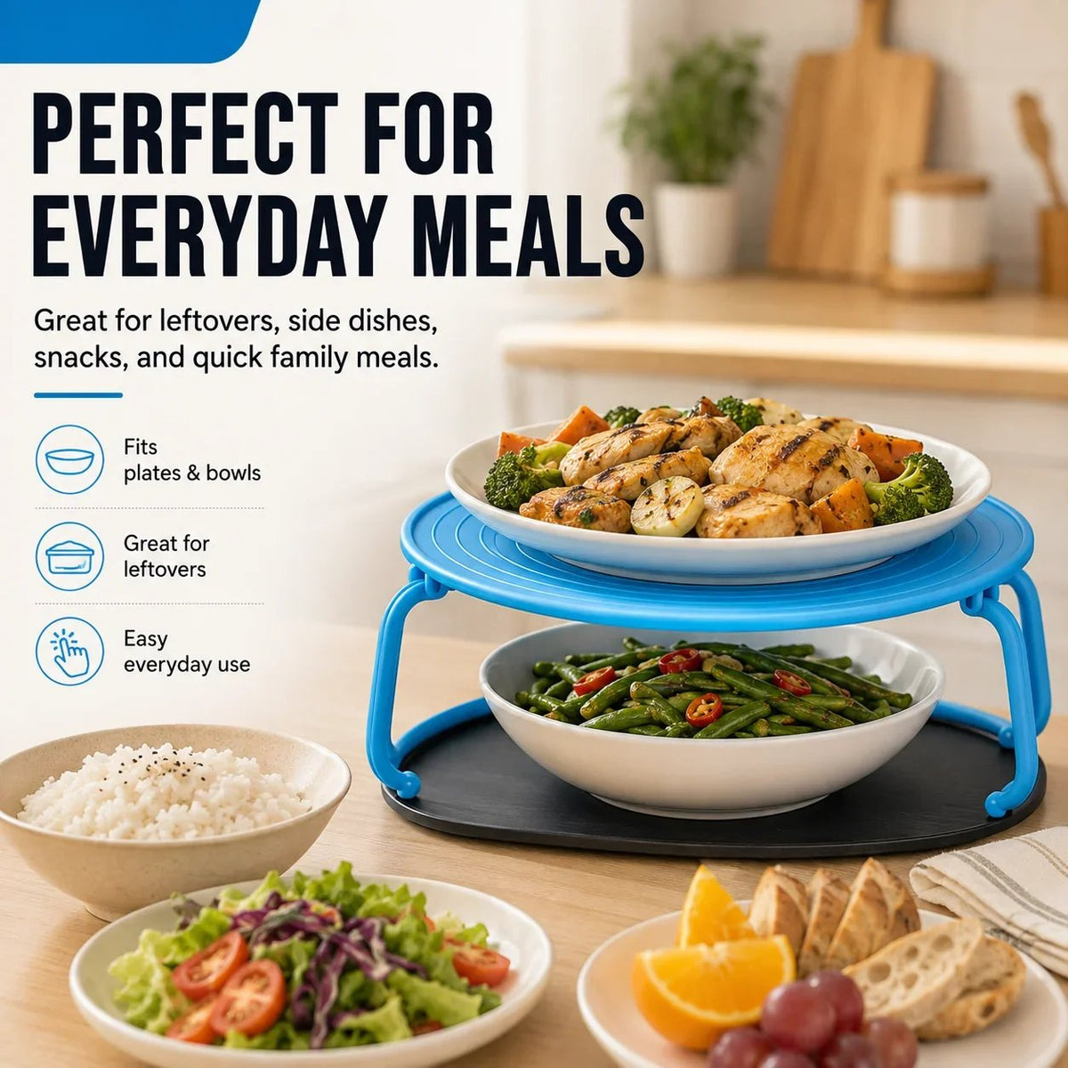 🔥LAST DAY 50% OFF - Microwave Folding Tray