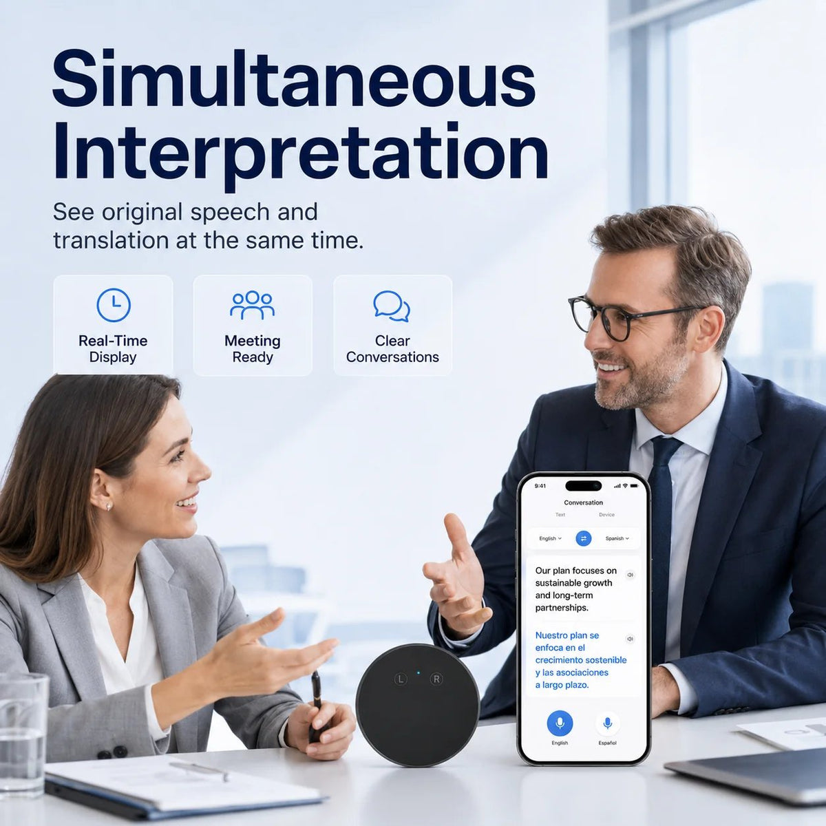 🤖 AI Pocket Translator – Real-Time Two-Way Voice Translation in 165+ Languages