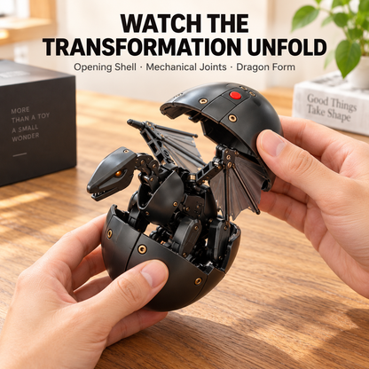 🥚🐉DragonMorph – Egg to Dragon Transforming Mechanical Toy