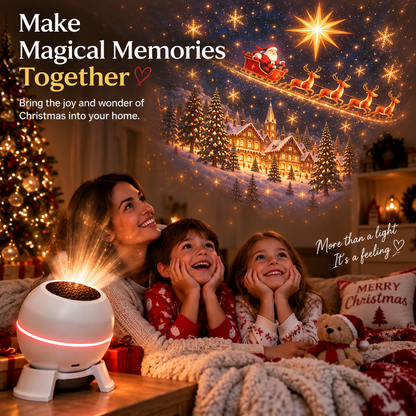 🎅 Turn Any Room Into a Christmas Wonderland – Holiday Projection Night Light