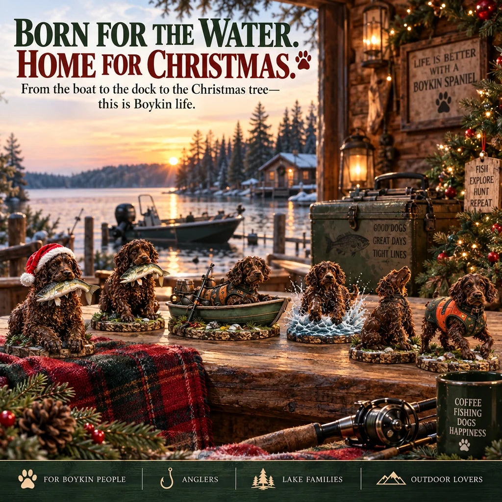 🎣🐾24 Days of Brown Spaniel Life – A Fishing Companion Christmas Collection